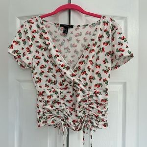 Women’s strawberry T-shirt